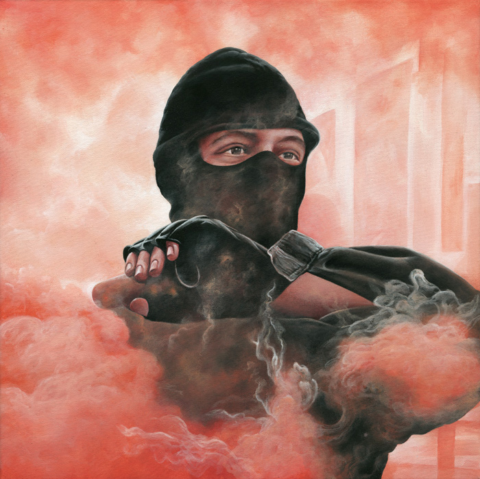 Coco Bergholm painting