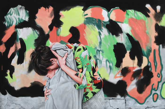 Coco Bergholm painting