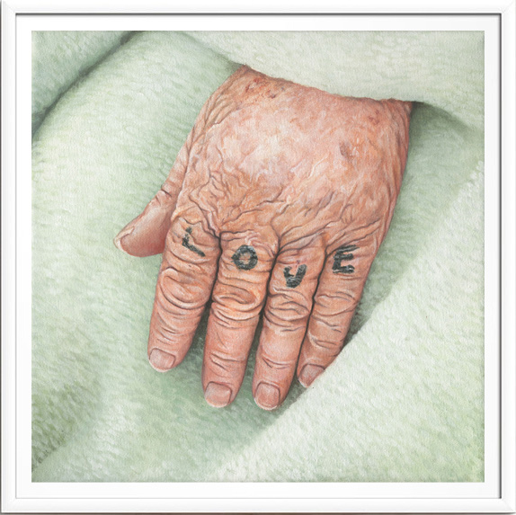 LOVE print coco bergholm